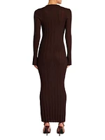 Azula Rib Knit Maxi Dress