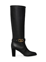 VLogo 75MM Signature Calfskin Boots