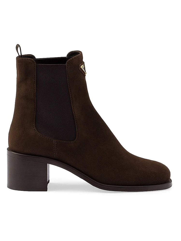 Suede Booties