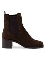 Suede Booties