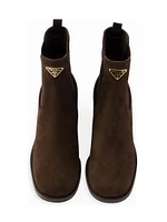 Suede Booties