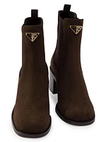 Suede Booties