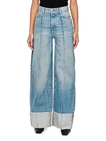 Hepburn Wide Leg High Rise Jeans