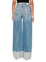 Hepburn Wide Leg High Rise Jeans