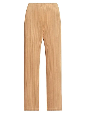 Monthly Colors: December Wide-Leg Pants