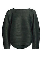 Ufo Horizontal Rib-Knit Top