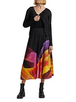 Monthly Colors: November Open Cardigan