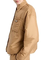 Lightweight Nylon Blouson Jacket