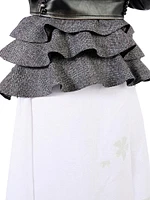 Deconstructed Grisaille Skirt