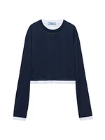 Long-Sleeved Jersey T-Shirt