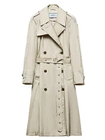 Light Technical Fabric Trench Coat