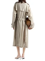 Light Technical Fabric Trench Coat