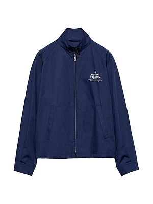 Poplin Blouson Jacket