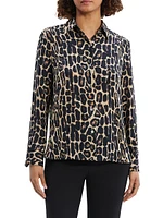 Leopard Long-Sleeve Shirt