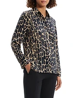 Leopard Long-Sleeve Shirt