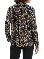 Leopard Long-Sleeve Shirt