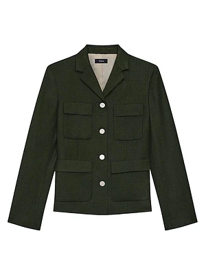Wool Military Jacket