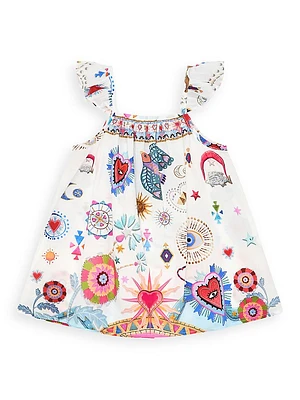 Baby Girl's Rainbow Roads Dress