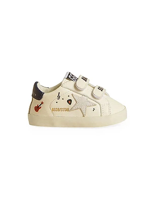 Baby Boy's School Suede Star Sneakers