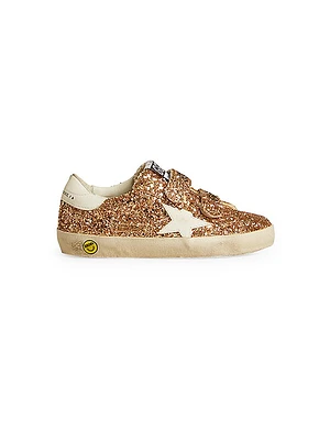Baby Girl's, Little Girl's & Old School Glitter Sneakers