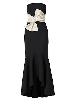 Smith Strapless Bow Mermaid Gown