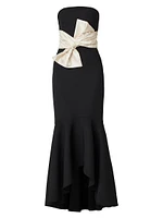 Smith Strapless Bow Mermaid Gown