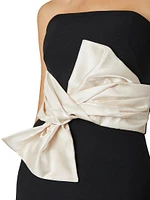 Smith Strapless Bow Mermaid Gown