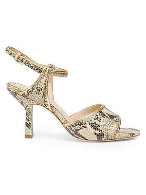 Rebecca 75MM Leather Sandals