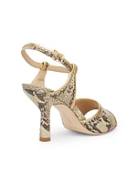 Rebecca 75MM Leather Sandals