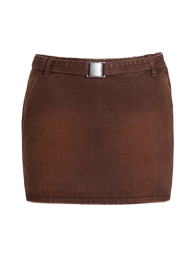 Marquise Mid Rise Mini Skirt