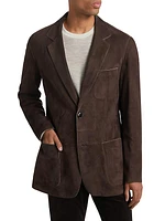 Tailored Suede Jacket