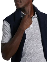 COLLECTION Graphic Cotton Polo Shirt