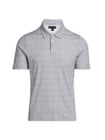 COLLECTION Graphic Cotton Polo Shirt