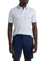 COLLECTION Geometric Cotton Polo Shirt