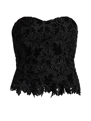 Martin Lace Bustier Top