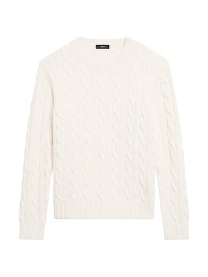 Montana Wool Cable-Knit Sweater