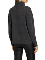 Ribbed Cashmere Turtleneck