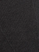 Ribbed Cashmere Turtleneck