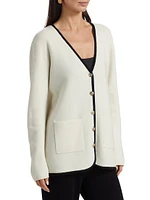 Contrast Cashmere Tipped Blazer