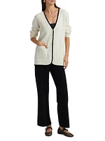 Contrast Cashmere Tipped Blazer