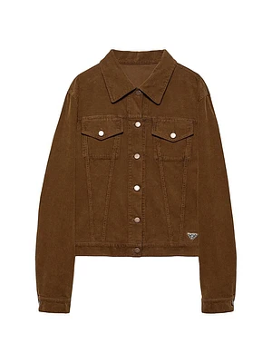 Corduroy Blouson Jacket