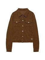 Corduroy Blouson Jacket