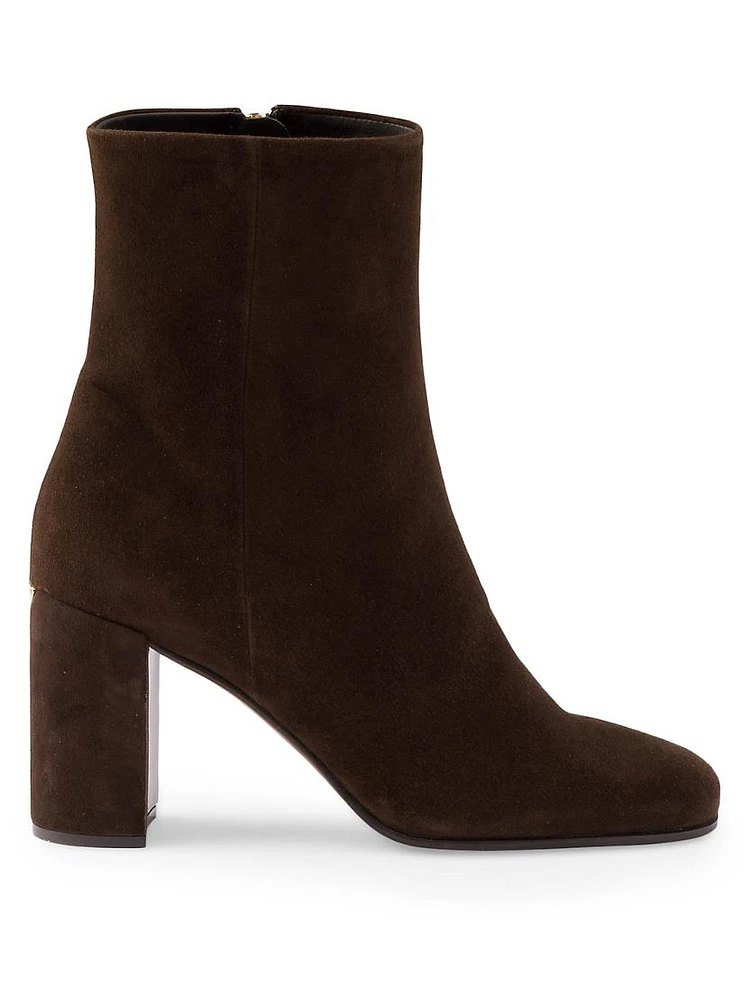 Suede Booties