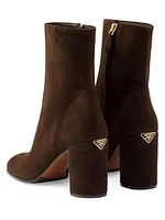 Suede Booties