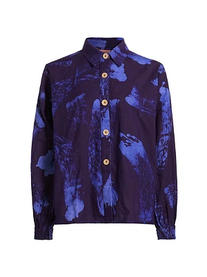 Ayoka Abstract Cotton Shirt