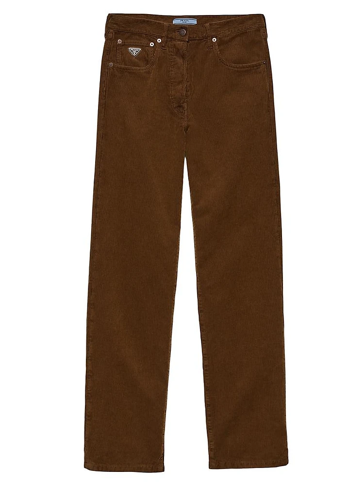 Wide Legged Corduroy Pants