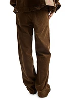 Wide Legged Corduroy Pants