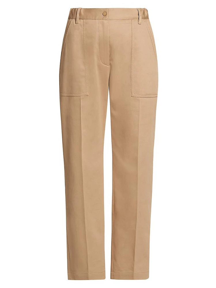 Cotton-Blend Pants