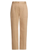 Cotton-Blend Pants