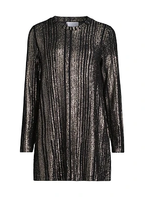 Jenna Metallic Tunic